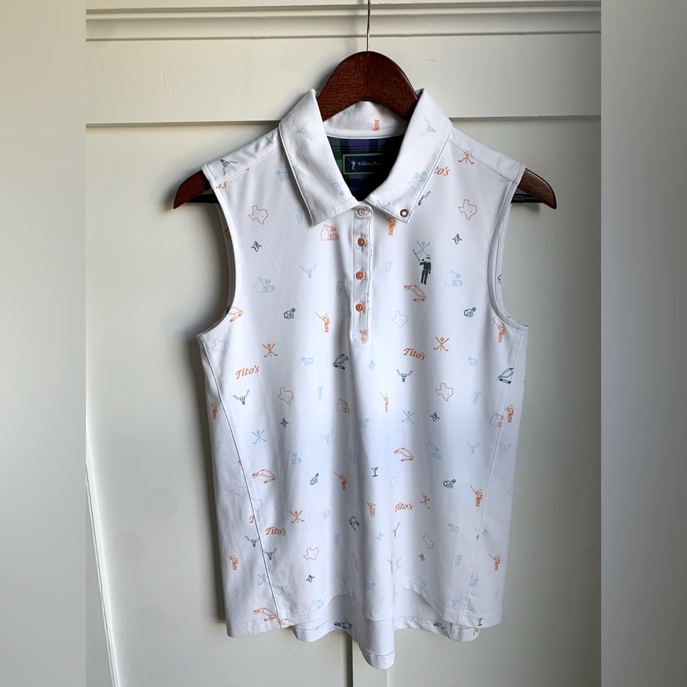 Tito’s X William Murray Texas Icons Golf Polo Tank Top